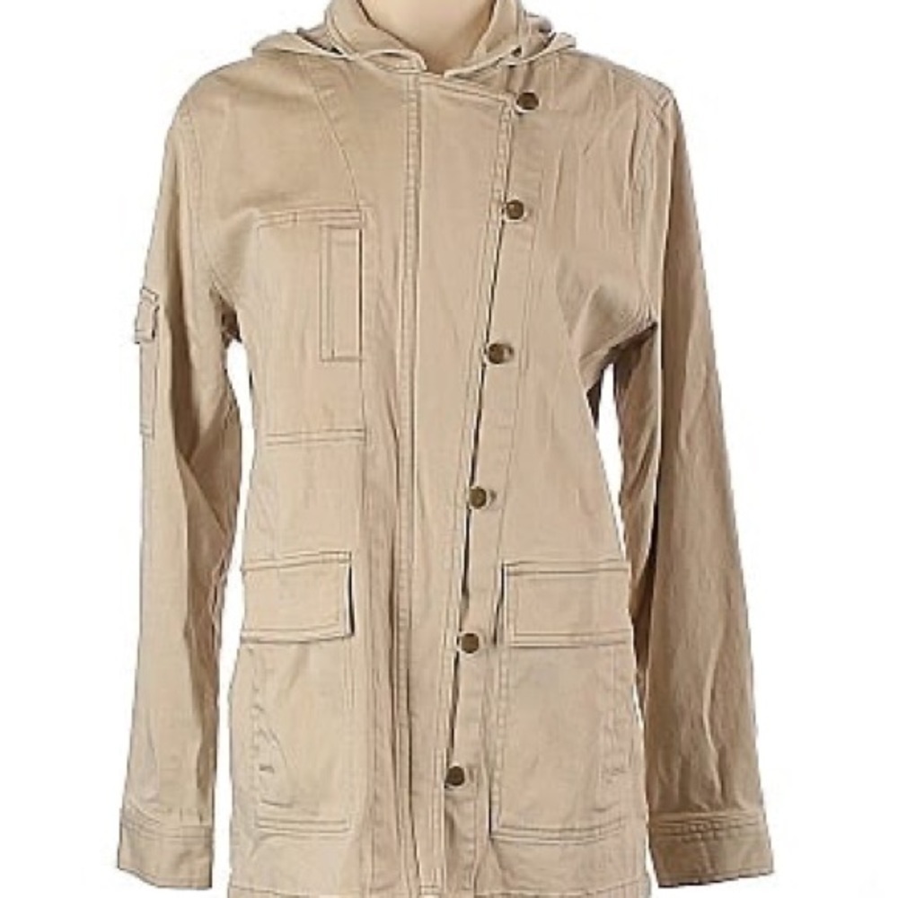 Cabi Beige Utility Jacket Size Small